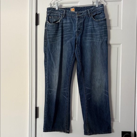 BOSS ORANGE Other - Boss Orange Hugo Boss Jeans Mens 36x34 Regular Fit Straight Leg Blue Denim Adult